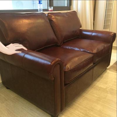 意舍美式牛皮1+2+3组合大真皮沙发怎么样？（已有万人评价）质量见真章