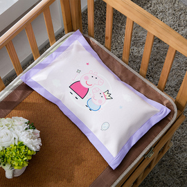 夏季儿童荞麦枕头0-1岁宝宝，冰丝凉枕小学生，幼儿园3-6-9-15透气枕