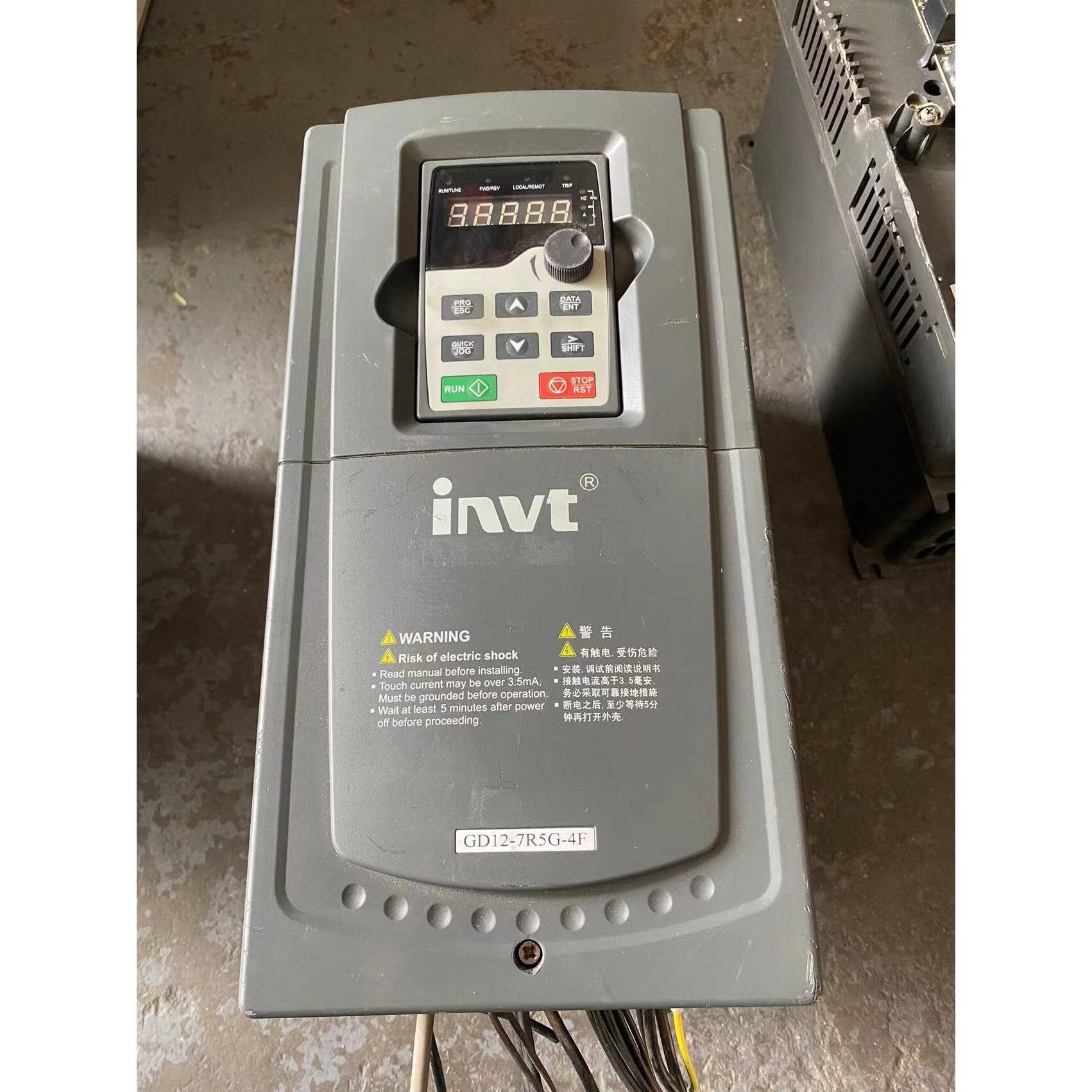 议价GD12-7R5G-4 英威腾变频器7.5kw 包好