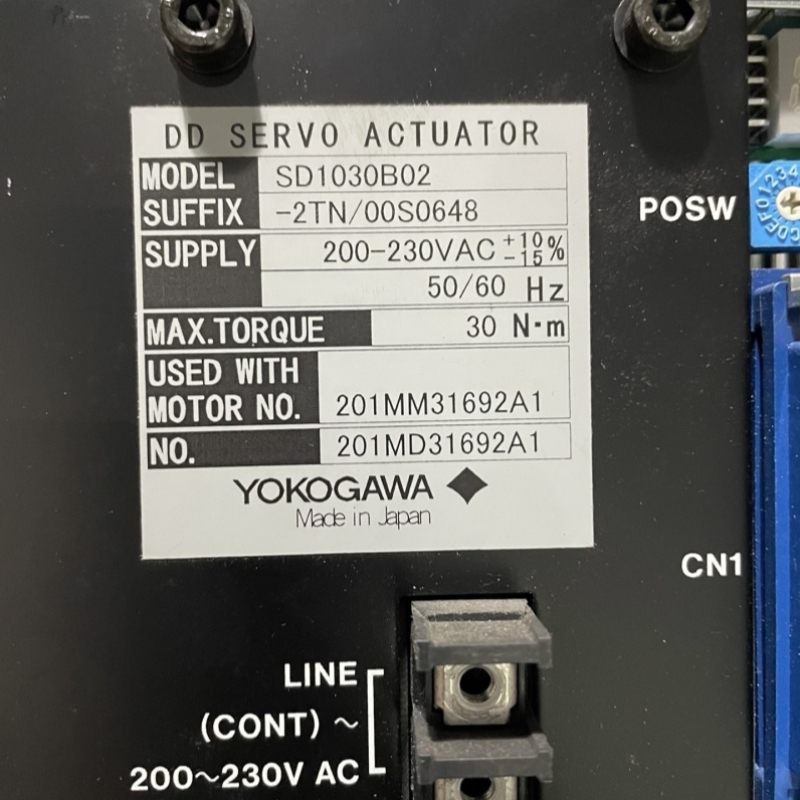议价YOKOGAWA横河SD1030B02伺服驱动器DM1030B00实物拍摄拍前议价