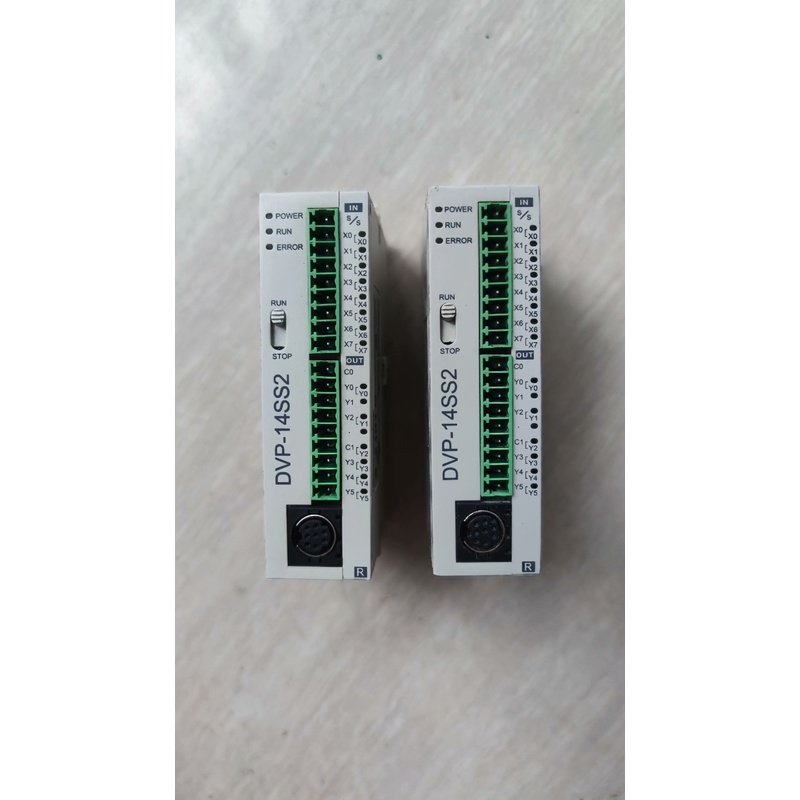 议价台达PLC DVP14SS211R成色实物图，功能正常，单台