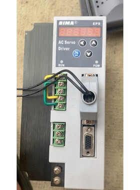 议价议价:BIMA伺服驱动器 EP8 3a ,包好,功能正常,有