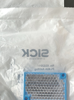 议价德国SICK反光板5322011 PL40A防雾蓝色反光板实物拍议价