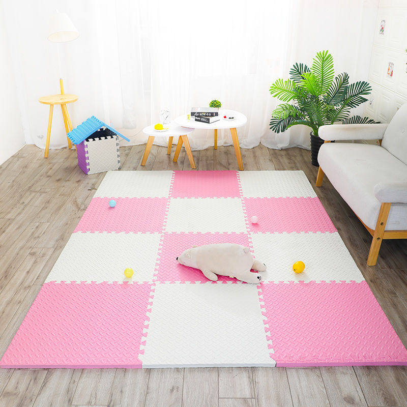 婴儿垫子爬行榻榻米家用爬地板垫儿童]爬海绵地垫垫拼图泡沫拼接