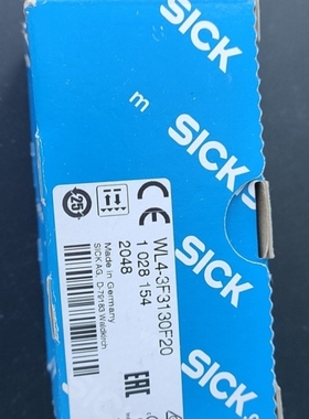 议价德国SICK传感器WL4-3F3130F20货号1028154实物拍摄拍议价