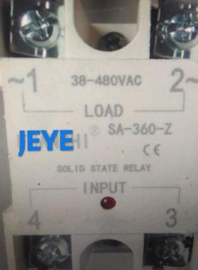 议价【熙城机电】固态继电器SA-360-Z(SA-310-Z,SA-325-Z,SA-340-