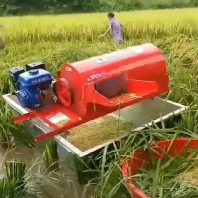 收谷机家用d小型收割机干田省力机器效率高m自动稻谷我要买镀锌铁