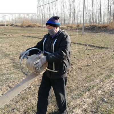 省力卷水带神器农业农用农田。耐用转盘卷管器旋转软Y管浇地家用m