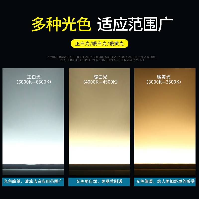 感应橱柜c灯柜底长条灯带开关D酒柜厨房吊柜鞋衣柜硬灯条