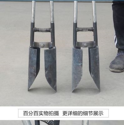 洞锹铲子b手e工锻打挖电线杆工具半圆挖洞铲圆锹洛阳铲取土器打洞