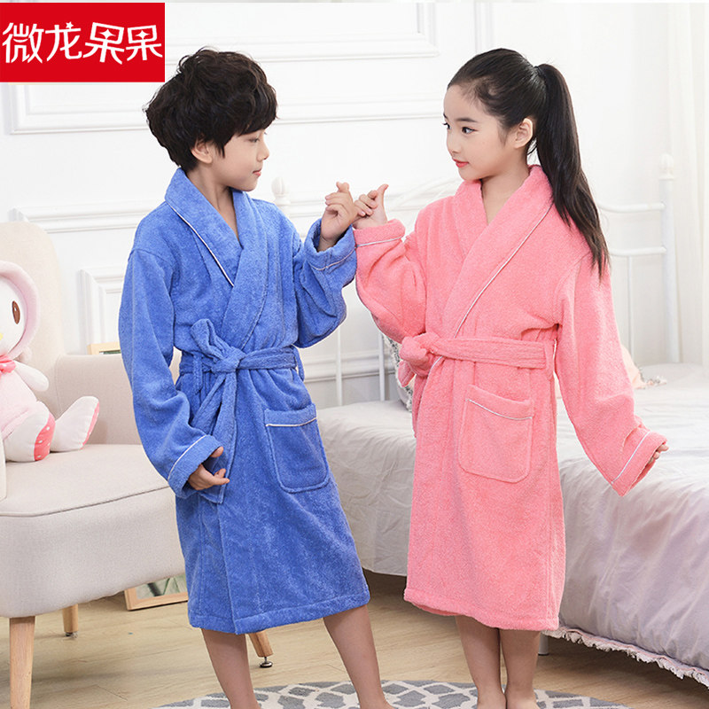 冬季加厚亲子家庭装儿童浴袍男童女I童全棉吸水毛巾料酒店浴,童装/婴儿装/亲子装,浴袍,淘宝优惠券,粉丝福利购,淘宝优惠卷