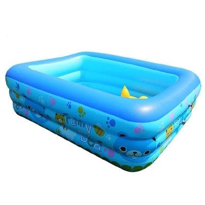 。儿童游泳桶家用折叠八岁小孩游泳池充气1J.1米女性池子高1米双