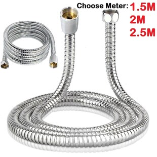 Shower Hose 1.5/2/3 Meter Stainless Steel Plumbing Hoses Fle