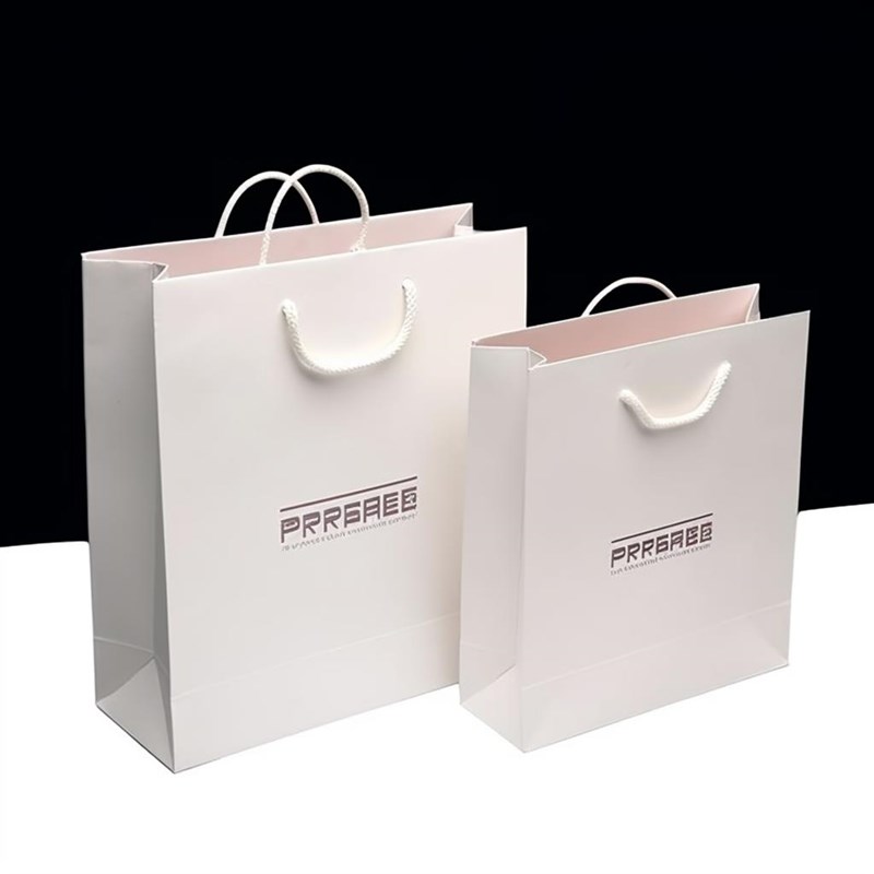 手提纸袋定制小批量定做公司企业印刷logo服装眼镜包装礼品袋订做