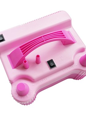 气球电动充气机HT508蓝白  电动气筒608定量充气泵 508粉色充气机