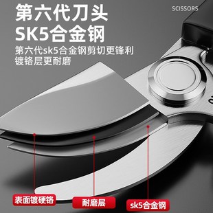 德国精工剪树枝专用剪刀园艺果树修枝剪sk5家用修花省力剪子园林