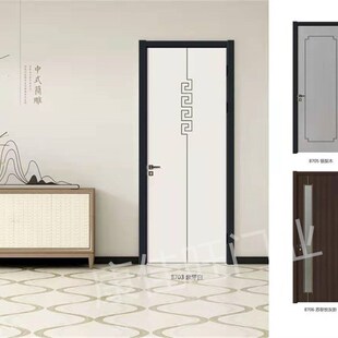 室内门实木门免h漆复合门生态门全木门房间门卧室们套装门门套i.