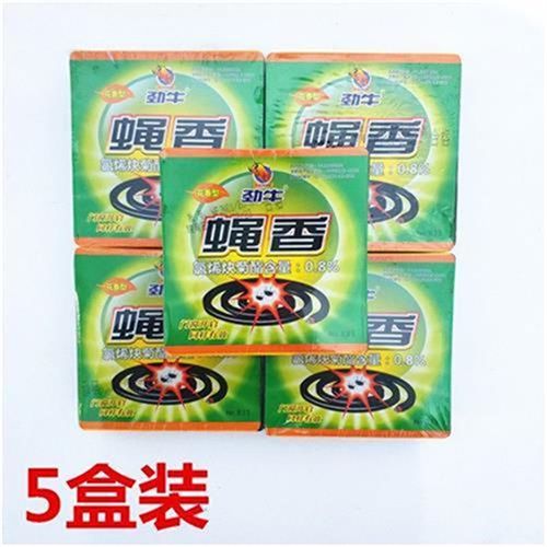 劲牛蝇香蚊香檀香型灭杀蝇除苍蝇驱蟑螂型饭店室外户外蚊香【3月