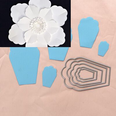 推荐DUOFEN METAL CUTTING DIES varieties 3D flower petals for