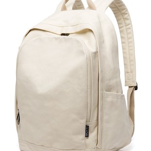 韩版百搭书包女双肩包大容量高中生日系户外旅行包帆布背包大学生