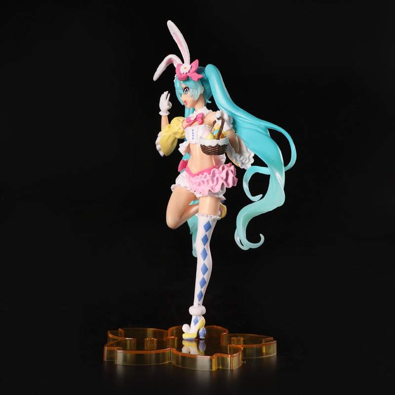 极速22CM Anime Action Figure Miku Kawaii Pvc Model Doll Figu