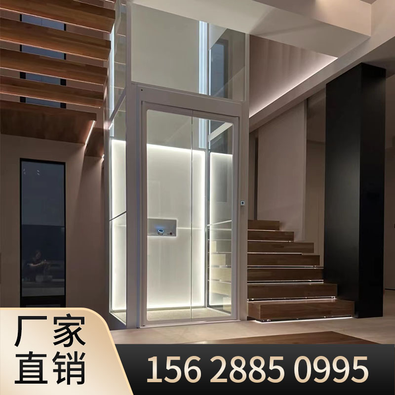 奥森家用小型电梯别墅跃层复式二层升降平台生产工厂液压曳引自动