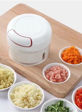 迷你压蒜器捣蒜泥神器手动式拉蒜器切蒜搅蒜搅碎机家用