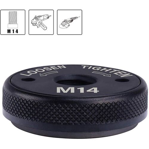 TOP Quick Clamping Nut M14 Angle Grinder Clamping Nut 115mm-
