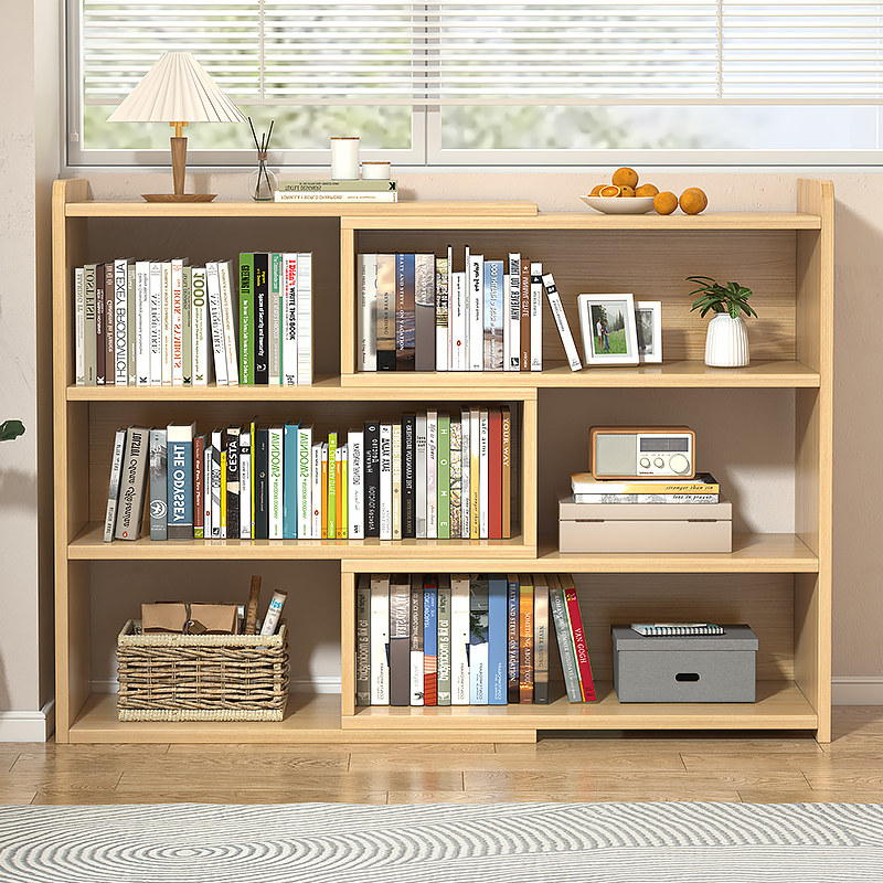 书架落地置物架学生家用多层书本收纳架子客厅靠墙边简易储物架