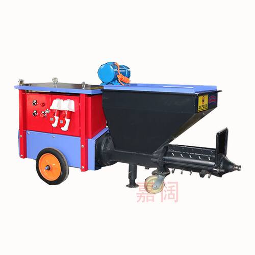 。砂浆喷涂机粉墙抹灰机大功率全自动水泥多功能拉V毛水泥砂浆喷