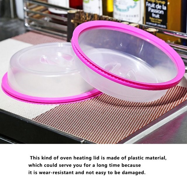 极速Oven Food Cover Microwave Bowl Splatter Lid Heatresistan