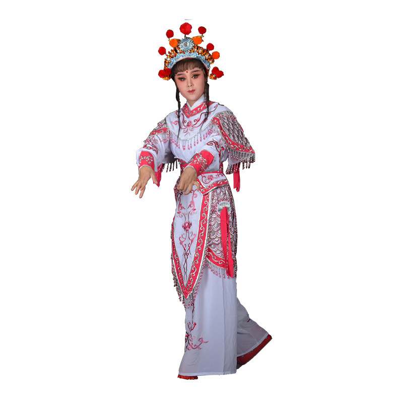 新款戏曲刀马旦武旦服装京剧穆桂英杨排风n女将军古装越剧改良靠