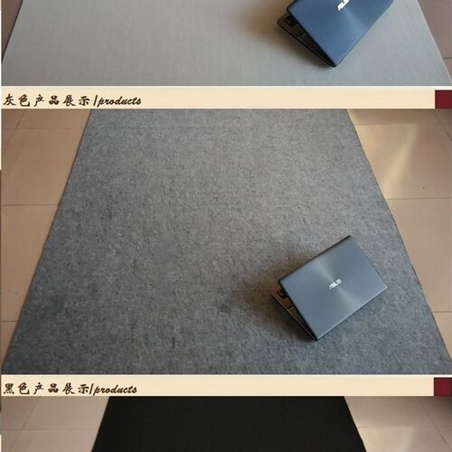 加厚5mmd毛毡文房用品书画毛毡1.2X2.4米书法毡子国画毡垫毛毡布
