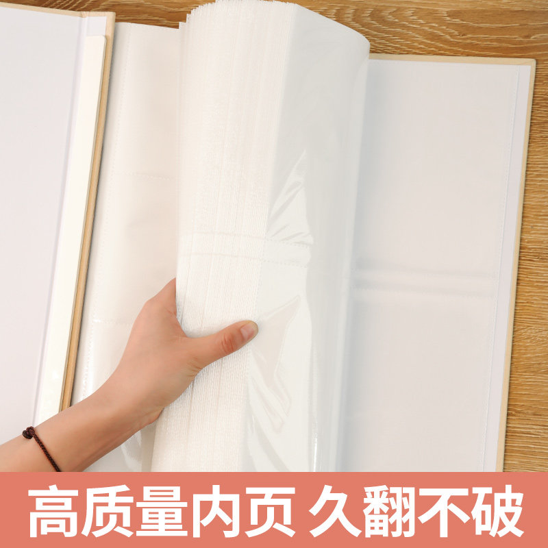 现货相册本超大容量混装插页式5寸6F寸浪漫情侣宝宝成长记录照片
