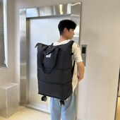 万向轮折叠行李包拉杆箱旅行包超大容量女行李袋带滑轮旅游便携包