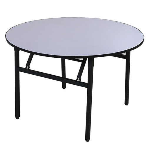 酒店折叠大圆桌饭店餐桌圆台宴会8-10人1.2米1.4/1.5/1.6/1.8园桌