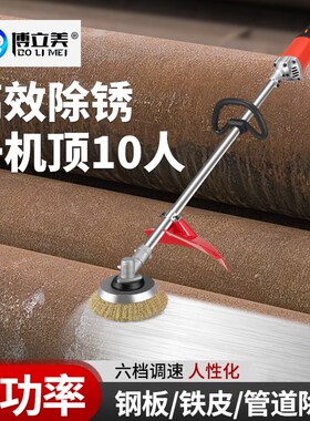 手持电动除锈机打磨机彩钢瓦水泥地工字钢构翻新抛光钢丝刷
