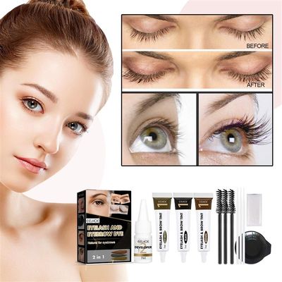 新品New Eyelash Eyebrow Dye Tint Kit Professional Lash Lifti