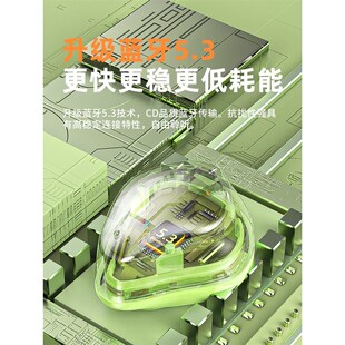 高端超长续 漫步者金属科技感游o戏电竞蓝牙耳机真无线入耳式 新款