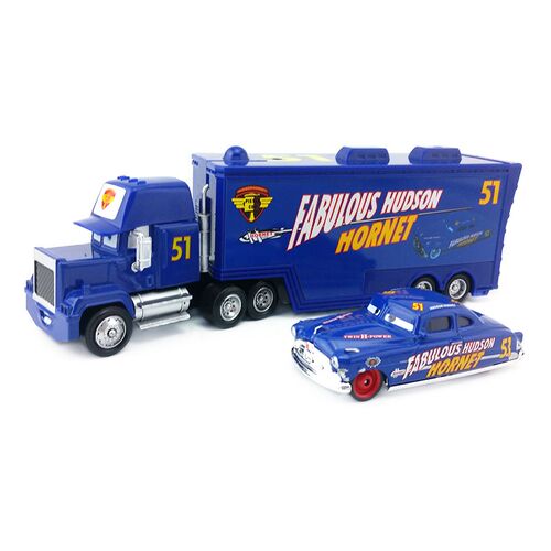 Pixar Cars Mack ncle Lightning McQueen King Francesco Chick