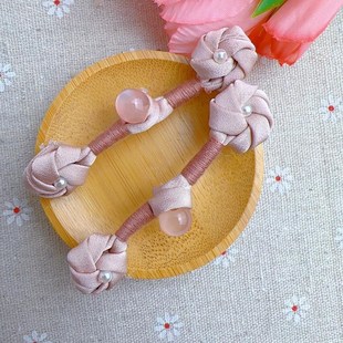 新中式扣子配饰盘口扣子精致复古国潮手工钉珠盘扣旗袍汉服唐装流