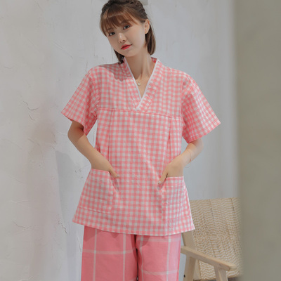 汗蒸服女2022新款亲子洋气宝宝可爱大码韩版Y加肥情侣桑拿