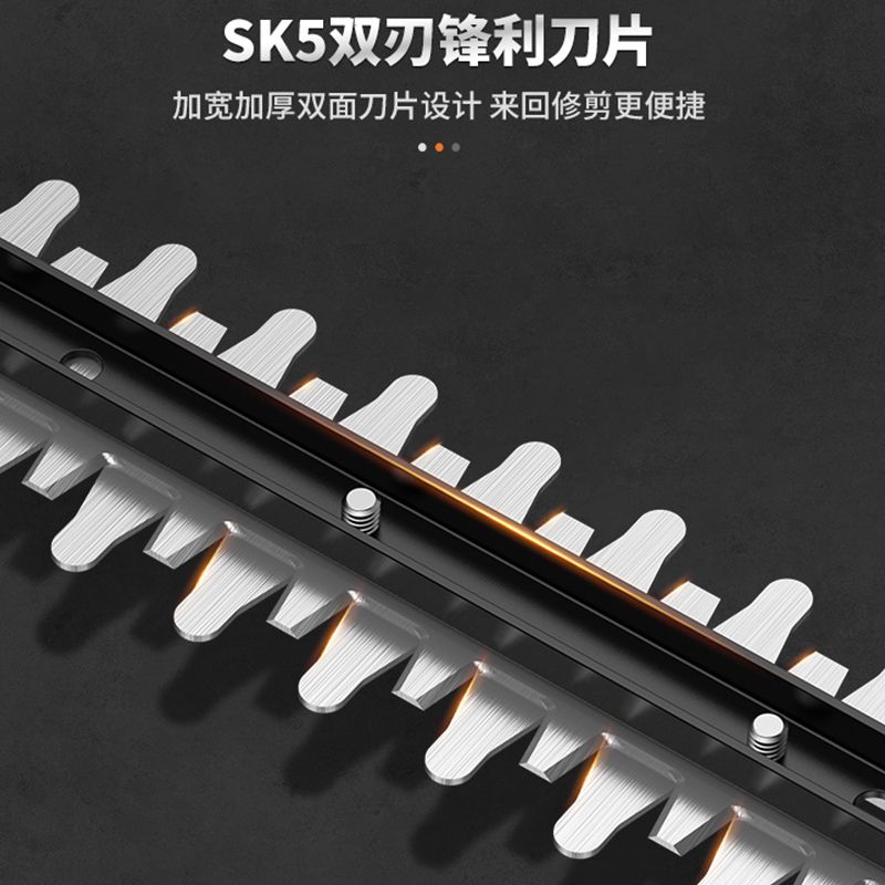 角磨机改b装绿篱修剪机家用手提式可充电手持式小型园林绿化修平