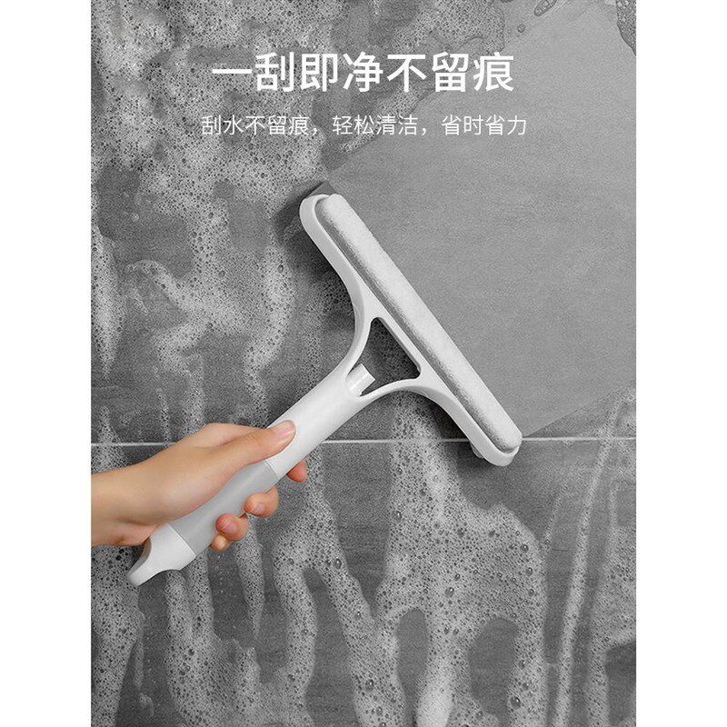 擦玻璃神器家用刮镜子浴室刷水垢清洁刮水器洗保洁清洗手持挂