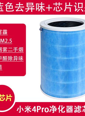 小米空气净化器滤网适配F123代4 lite  pro H 智米新风VA1 Max滤