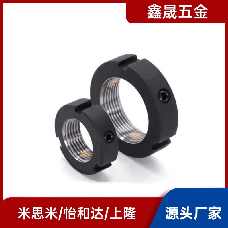 BKE01/BKE02-M6/M8/M10/M12/M15M20M24/M30M36/M50-1.0/1.5圆螺母