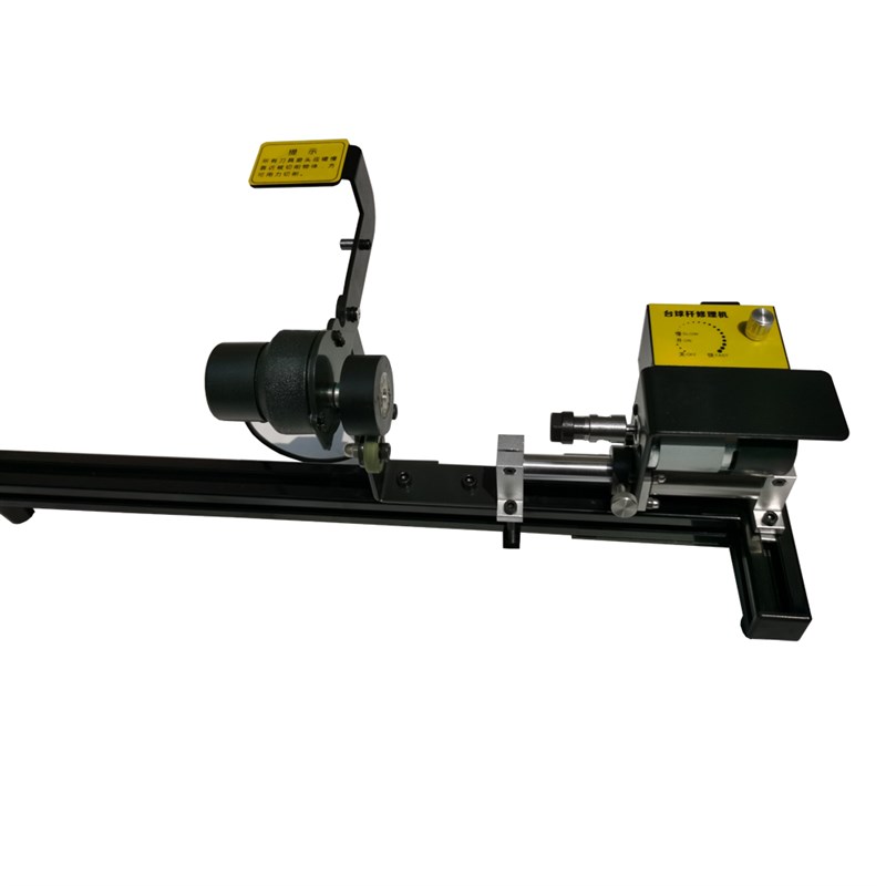 台球杆修杆机B6修皮头换铜箍换先角球杆调直打磨抛光修杆机器车床