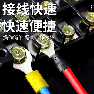 SV国标加厚紫铜RV预绝缘接线端子叉形Y型U型冷压端子铜Z线耳压线