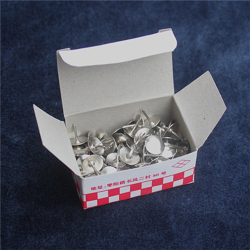 速发85pcs/box high quality metal thumb tack Office Supplies