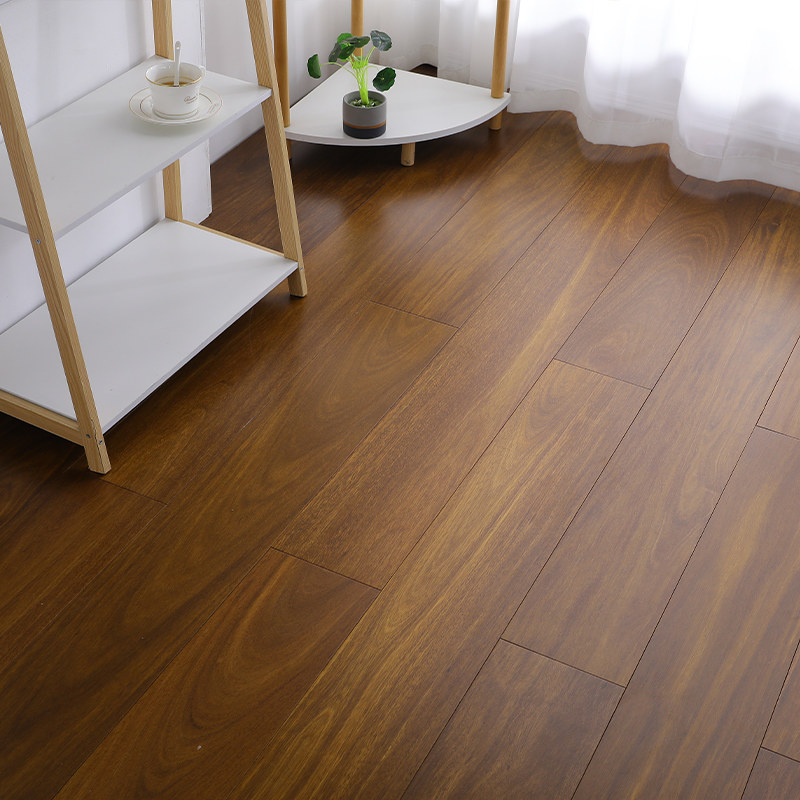 直销新品美d森官邸 纯实木地板鲍迪豆巴西黑檀 大板原木家用地暖